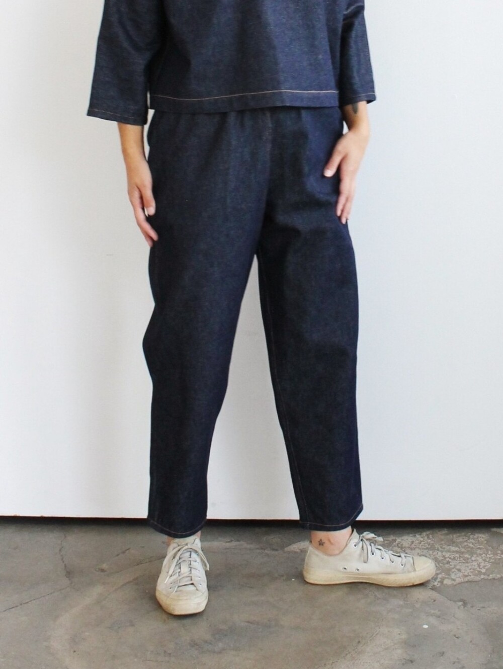 Eli & Barry Pant 1 in DENIM (Fits S,M,L)